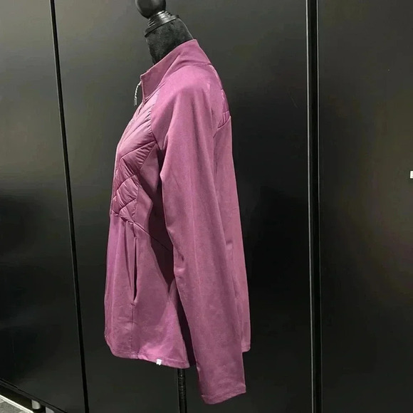 Marika Revive Drywik Finish jacket, zip front, thumb holes,quilted puffer panel - Picture 2 of 14